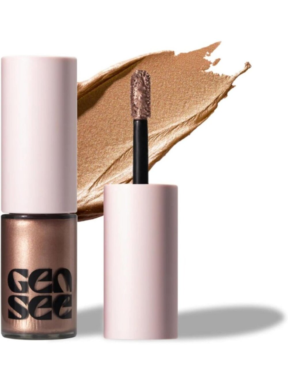 Metallic Liquid Eyeshadow - Mixed Media Eye Makeup in First Light, Long-lasting